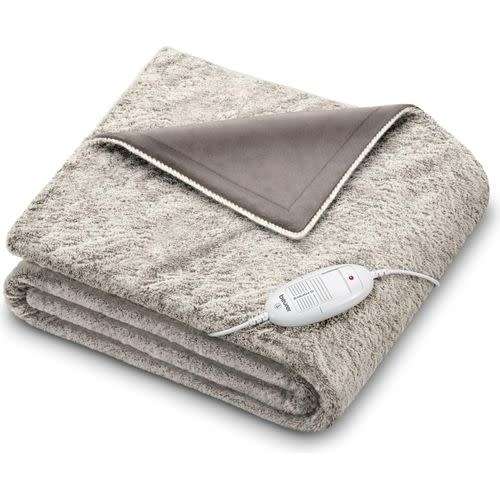 Beurer Cosy Heated Blanket HD 75 Nordic (Light Grey)