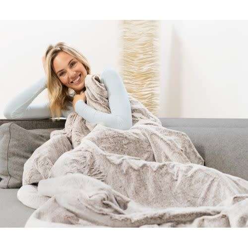 Beurer Cosy Heated Blanket HD 75 Nordic (Light Grey)
