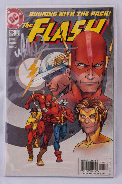 Flash No. 208 signed by Michael Turner