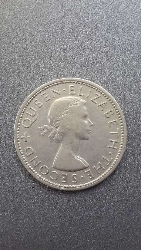 Rhodesia /Nyasaland -2 x Half Crowns -1955 and 1956