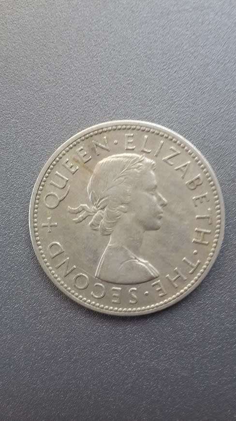 Rhodesia /Nyasaland -2 x Half Crowns -1955 and 1956