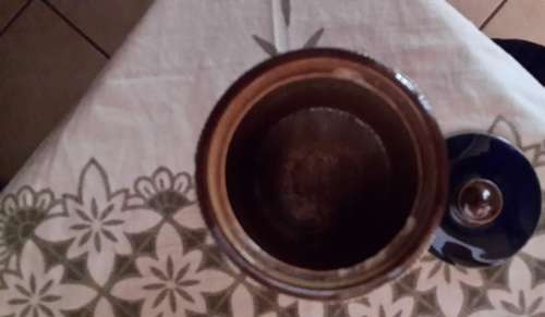 Stoneware -Royal Doulton -Antique Tobacco Jar with Lid