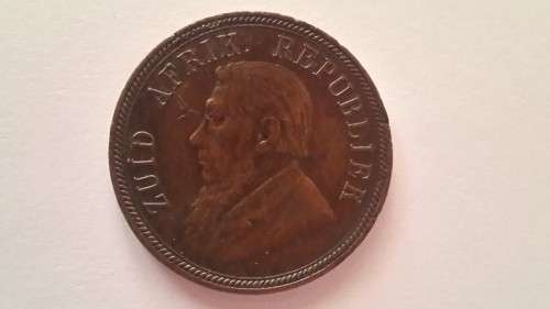 1892 ZAR Kruger -Penny