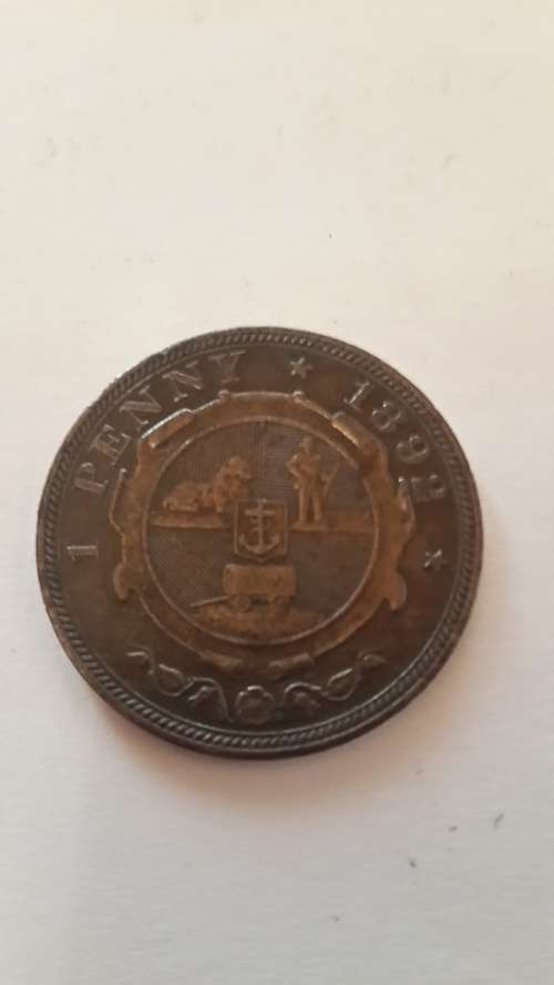 1892 ZAR Kruger -Penny