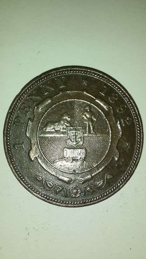 1892 ZAR Kruger -Penny