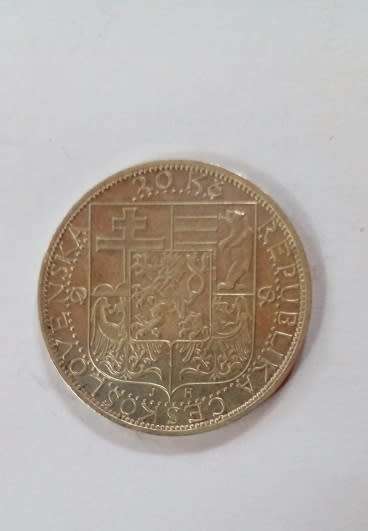 1937- 20 Korun -Republic of Czechoslovakia