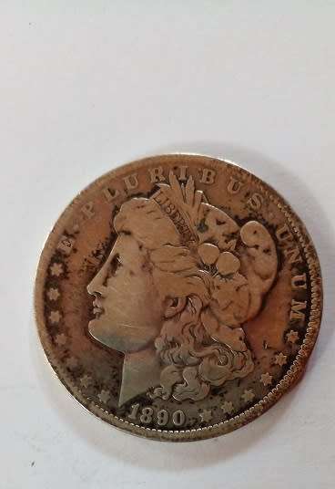 1890 -USA Silver Morgan Dollar