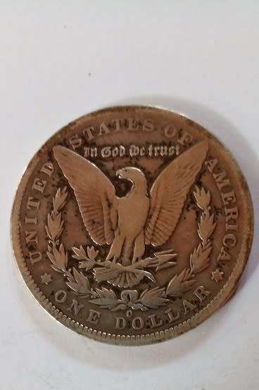 1890 -USA Silver Morgan Dollar