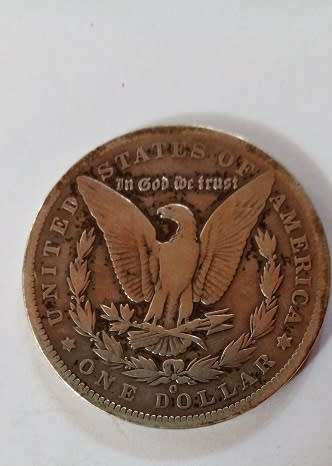 1890 -USA Silver Morgan Dollar