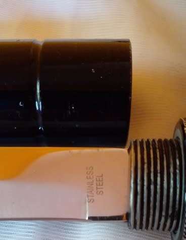 Security Baton-Metal, with a Screw Out Stainless Steel Blade