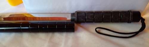 Security Baton-Metal, with a Screw Out Stainless Steel Blade