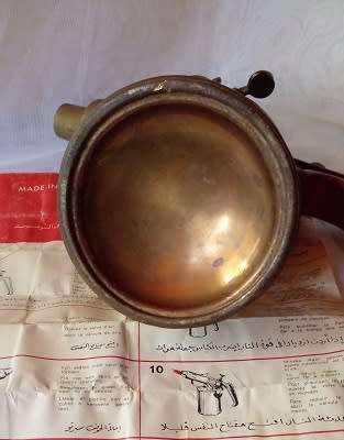 Vintage -Swedish Optimus Brass Paraffin Blow Torch (Soldering Iron).