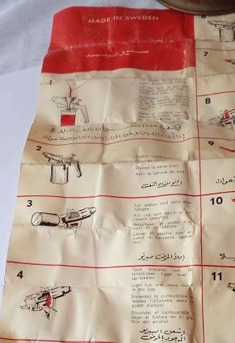 Vintage -Swedish Optimus Brass Paraffin Blow Torch (Soldering Iron).