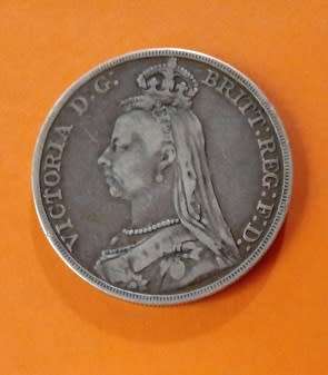 Great Britain -1890 Victoria Silver Crown
