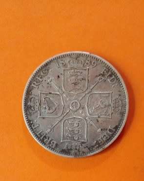 Great Britain -Selling -Silver Lot -1889 -Florin, 1887 and 1891-Half Crowns.Please see Description.