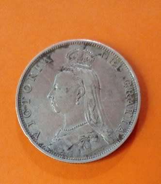 Great Britain -Selling -Silver Lot -1889 -Florin, 1887 and 1891-Half Crowns.Please see Description.