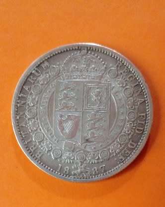 Great Britain -Selling -Silver Lot -1889 -Florin, 1887 and 1891-Half Crowns.Please see Description.