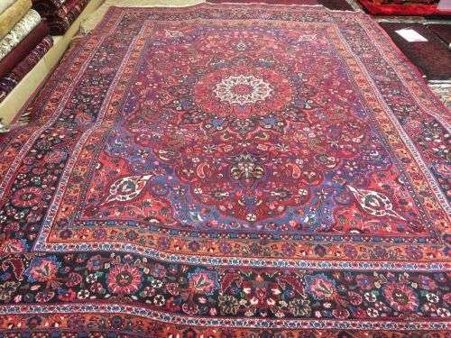 Handmade Persian Kashan 415 x 310 CM