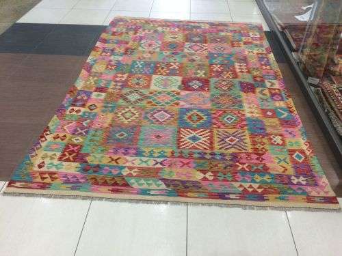 New Arrival Handmade Persian Chubi Kilim 307 x 207 CM