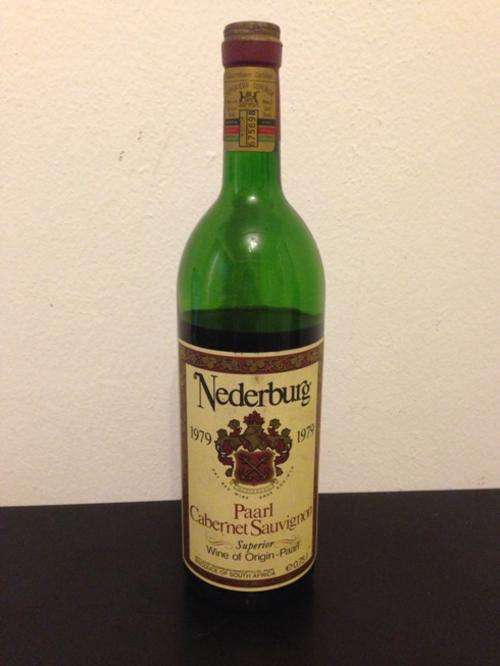 1979 Nederburg Paarl Cabernet Sauvignon