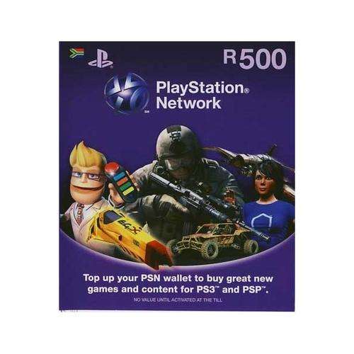Playstation Network (PSN) R500 Voucher (Code Emailed)