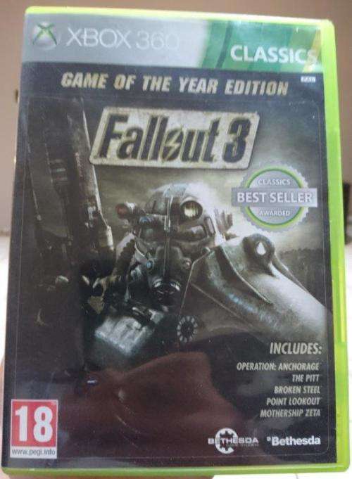 FallOut 3 for XBox 360 for sale