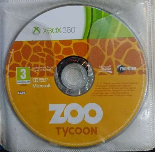 Zoo Tycoon for XBox 360 for sale
