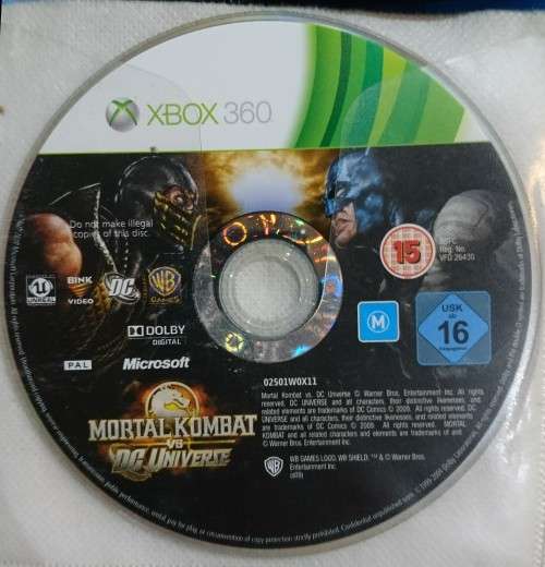 Mortal Kombat vs DC Universe for XBox360