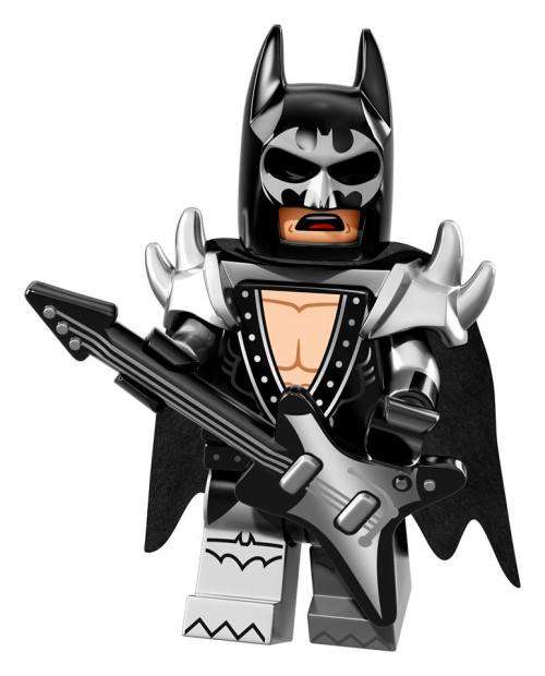 Lego Minifigure - The Batman Movie - Glam Metal Batman
