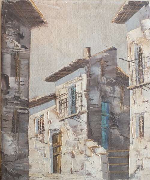 Oil on Stretched Canvas -  European Art