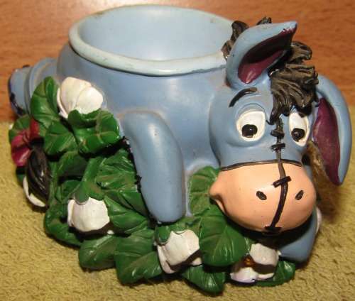 Winnie the Pooh Resin Egg Cup Figurines - Set of Four