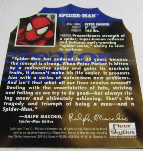 Amazing Spiderman (1983) and Web of Scarlet Spider (1995) Plus a Highly Collectible Spiderman Card