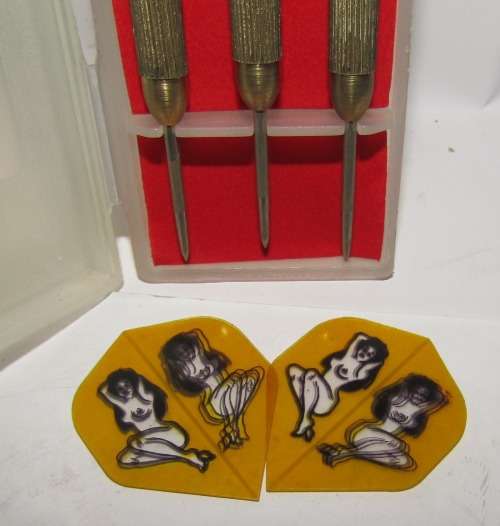 17gm Brass Darts in Original Case