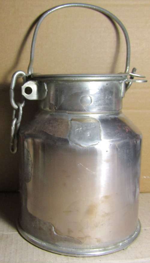 Old Milk/Cream Container Small (Height 20cm) - In Good Condition - Ornamental