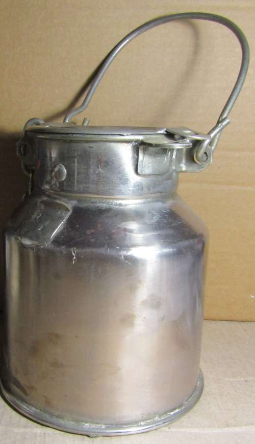 Old Milk/Cream Container Small (Height 20cm) - In Good Condition - Ornamental