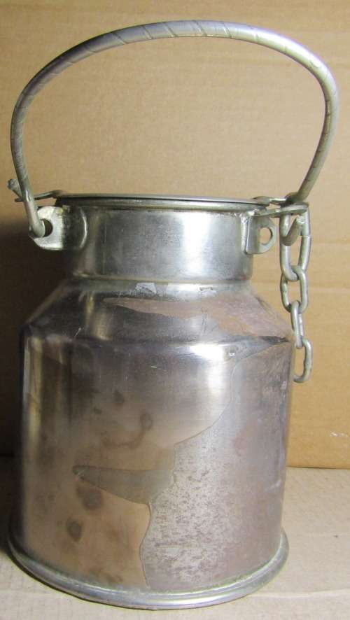 Old Milk/Cream Container Small (Height 20cm) - In Good Condition - Ornamental