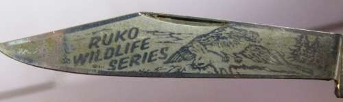 RUKO WILD LIFE SERIES - TWO BLADES - NO SLACK ON BLADES - GERMAN PRECISION (SOLINGEN) SEE PHOTOS