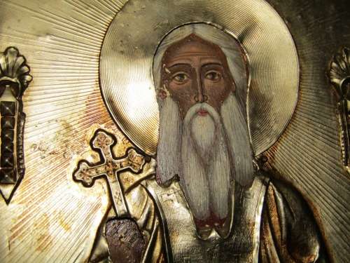 Exquisite Russian Orthodox Metalware Icon - Was Bought in Moscow as a Vintage Piece in Late 90s