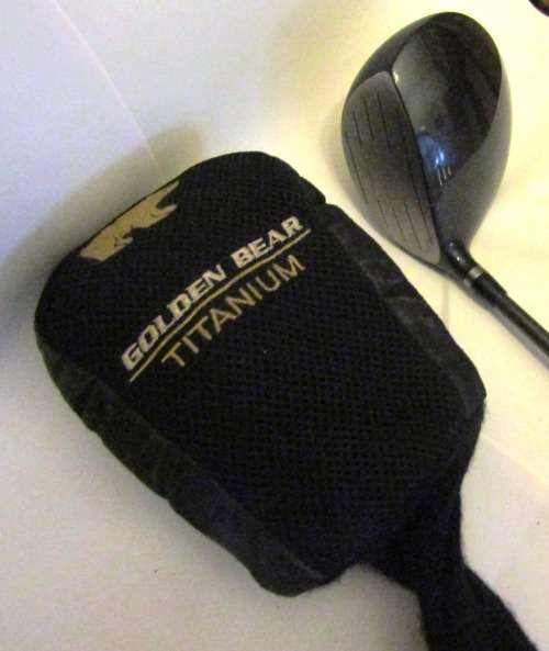 Jack Nicklaus - Golden Bear Titanium Driver - With Graphite Shaft - See Photos