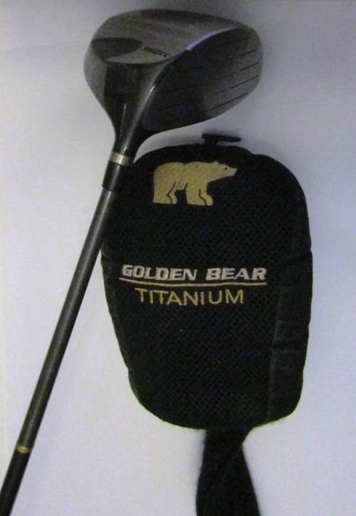 Jack Nicklaus - Golden Bear Titanium Driver - With Graphite Shaft - See Photos