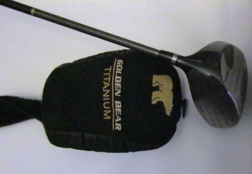 Jack Nicklaus - Golden Bear Titanium Driver - With Graphite Shaft - See Photos