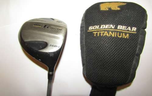 Jack Nicklaus - Golden Bear Titanium Driver - With Graphite Shaft - See Photos