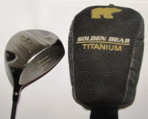 Jack Nicklaus - Golden Bear Titanium Driver - With Graphite Shaft - See Photos