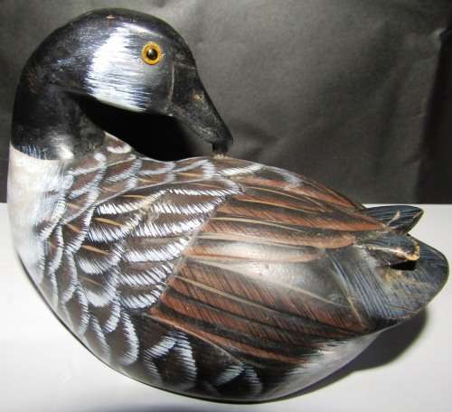 4 Beautiful Colourful Wooden Ducks - Handcrafted -Will Look Good in any Display - One bid for All 4