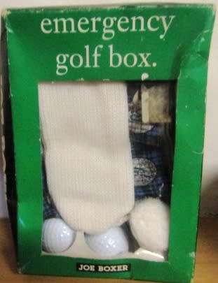 Emergency Golf Box - Ideal for Golfing Father on Fathers Day - See Photos