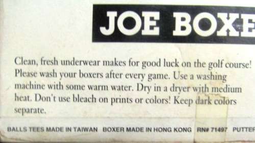 Emergency Golf Box - Ideal for Golfing Father on Fathers Day - See Photos