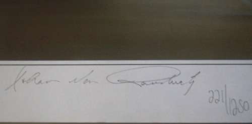 Signed  and Numbered Print by Renowned South African Artist Johan van Rensburg Print #221/1250