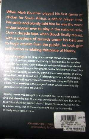 Bouch - Through my Eyes by Mark Boucher