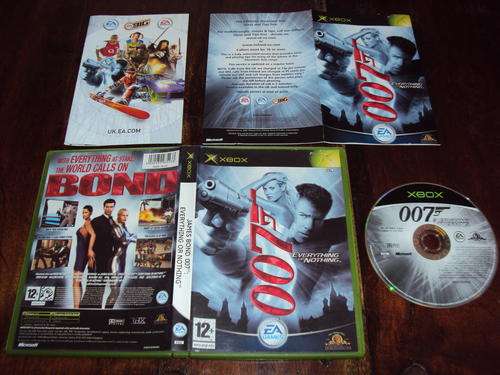 XBOX GAME - JAMES BOND 007 - EVERYTHING OR NOTHING