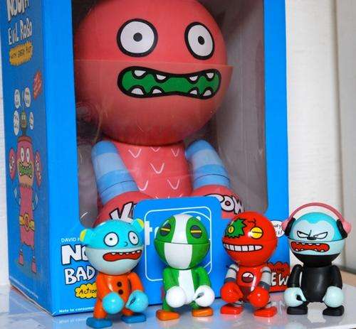 David Horvath Trexi: 1 10" Noupa & 5 3" Noupas!! RARE